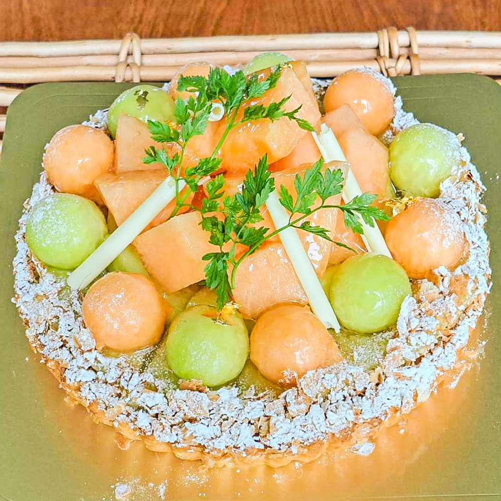 メロンタルト