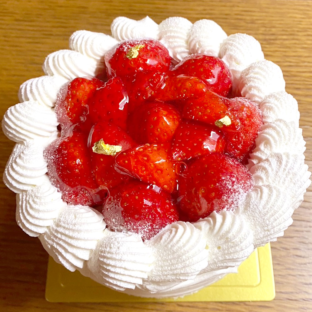 1月 シャンティフレーズ 苺のケーキ