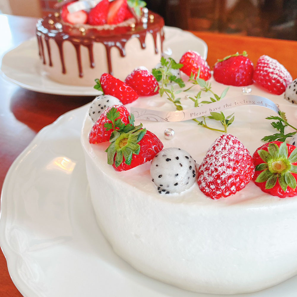 1月 シャンティフレーズ 苺のケーキ
